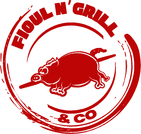 Logo Fioul N’ Grill – traiteur au feu de bois en Bretagne